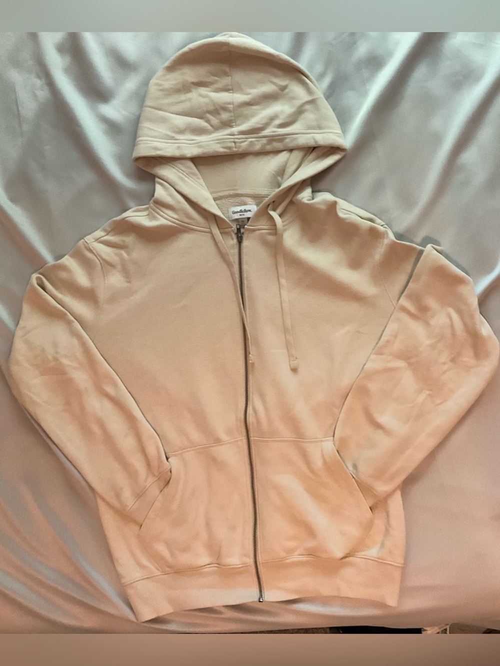 Goodfellow & Co cream Full-Zip Hoodie